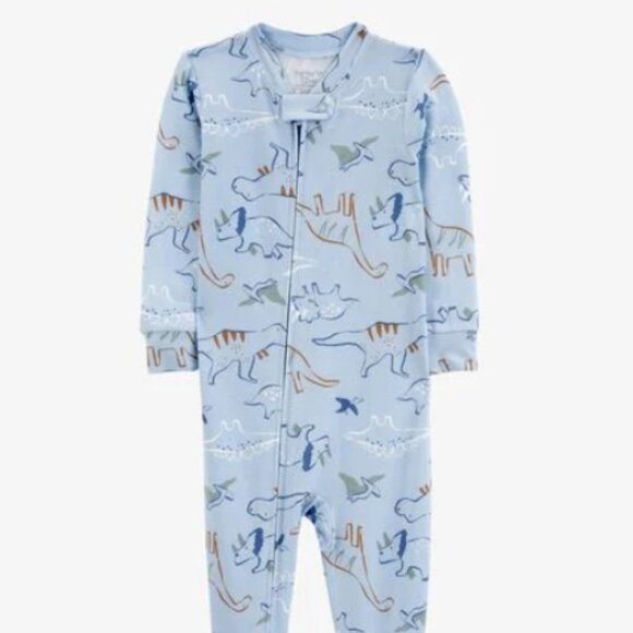 New with tags - Lot of 6 Pieces Carters PurelySoft Footie Pajamas Boys-18 months - Picture 5 of 13